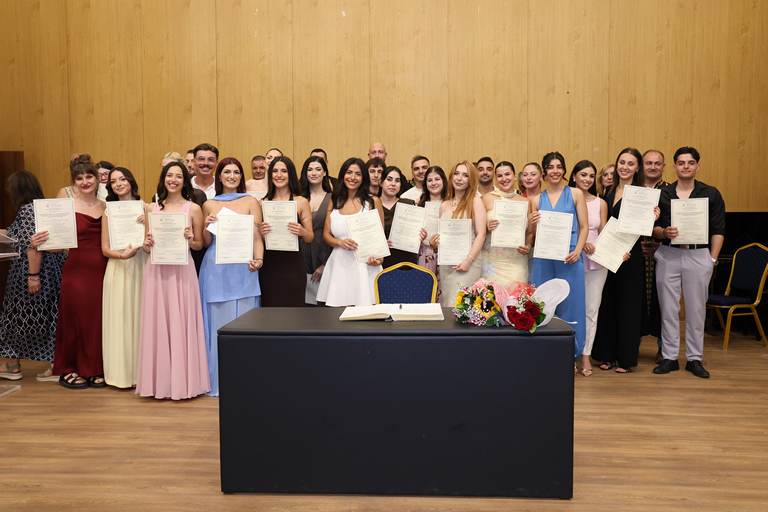 Ορκωμοσία Μηχανικών Περιβάλλοντος ΔΙΠΑΕ Σίνδου 08-07-2026