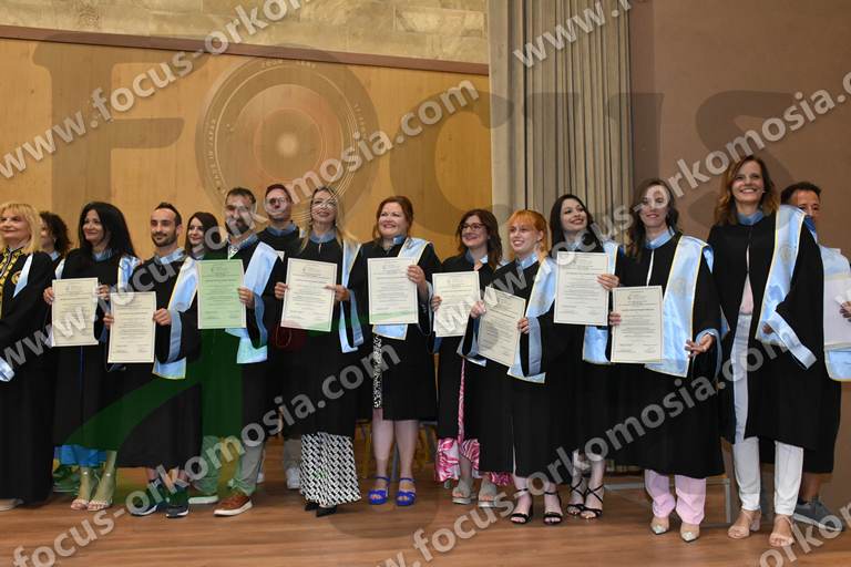 Ορκωμοσία Μεταπτυχιακού Γεωπονίας ΔΙΠΑΕ Σίνδος 06-07-23