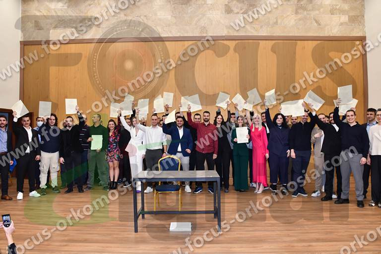 Ορκωμοσία Μηχανολόγων Οχημάτων ΔΙΠΑΕ Σίνδος 15-12-23