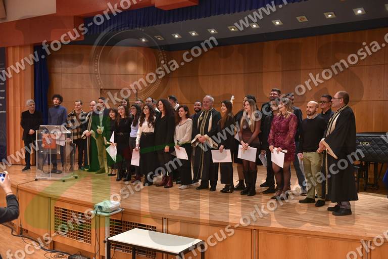 Ορκωμοσία Μεταπτυχιακού Μουσικής Επιστήμης & Τέχνης ΠΑΜΑΚ 06-12-2023